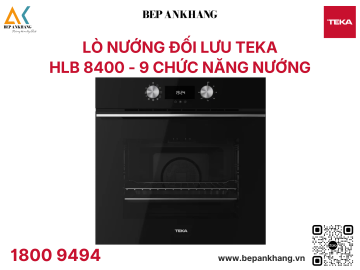 Lò nướng âm tủ Teka HLB 8400 BK - Made in Spain
